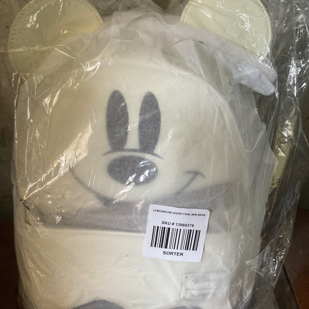 Disney loungefly ghost Mickey - Picture 1 of 3